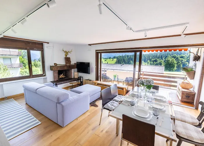 Panoramic View - Flims-laax Area Appartement