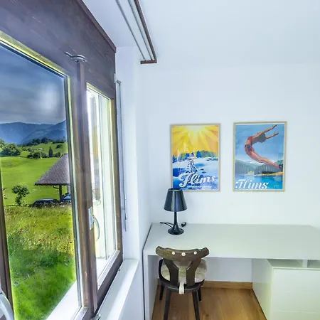 Panoramic View Apartment - Flims-Laax Ski Area Flims